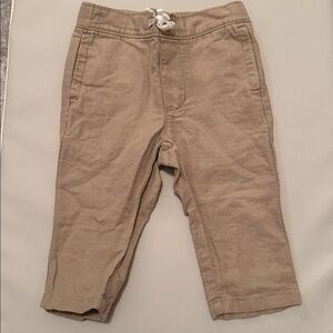 Janie and Jack Tan Casual Pants